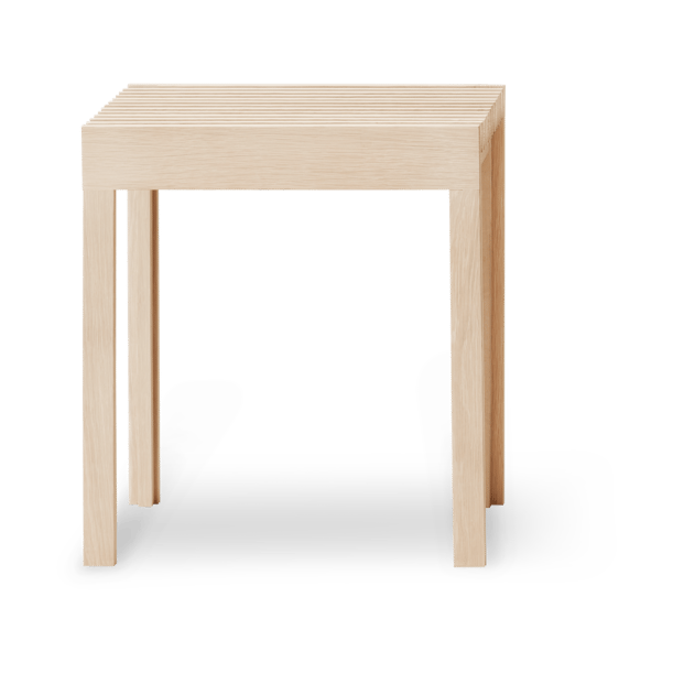 Tabouret Lightweight 40x45 cm   - Chêne blanc - Form & Refine