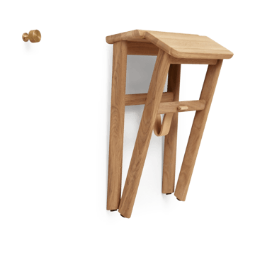 Tabouret pliant Angle   - Chêne - Form & Refine