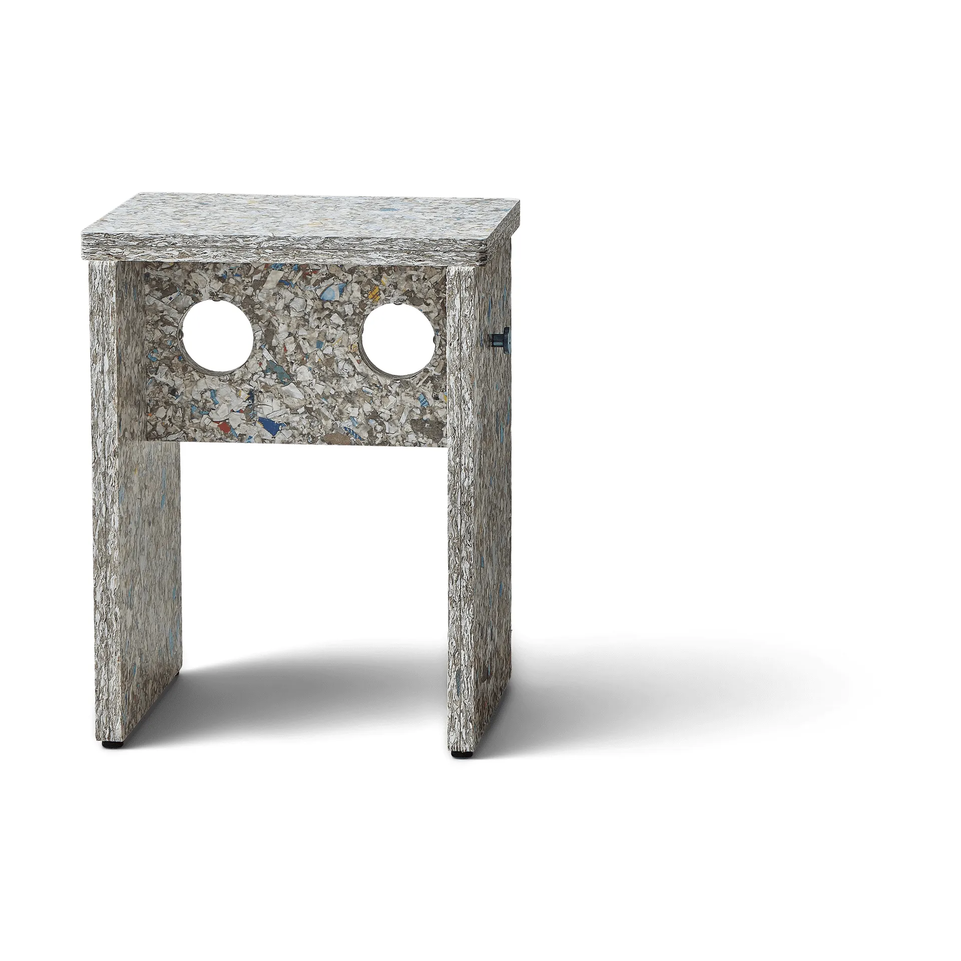 Tabouret Remake 35x45 cm, Gris Form & Refine