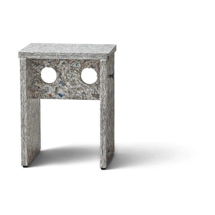 Tabouret Remake 35x45 cm   - Gris - Form & Refine