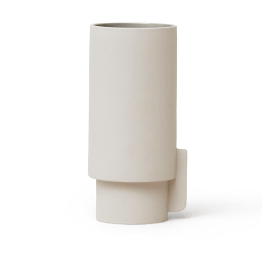 Vase Alcoa L   - Gris clair - Form & Refine