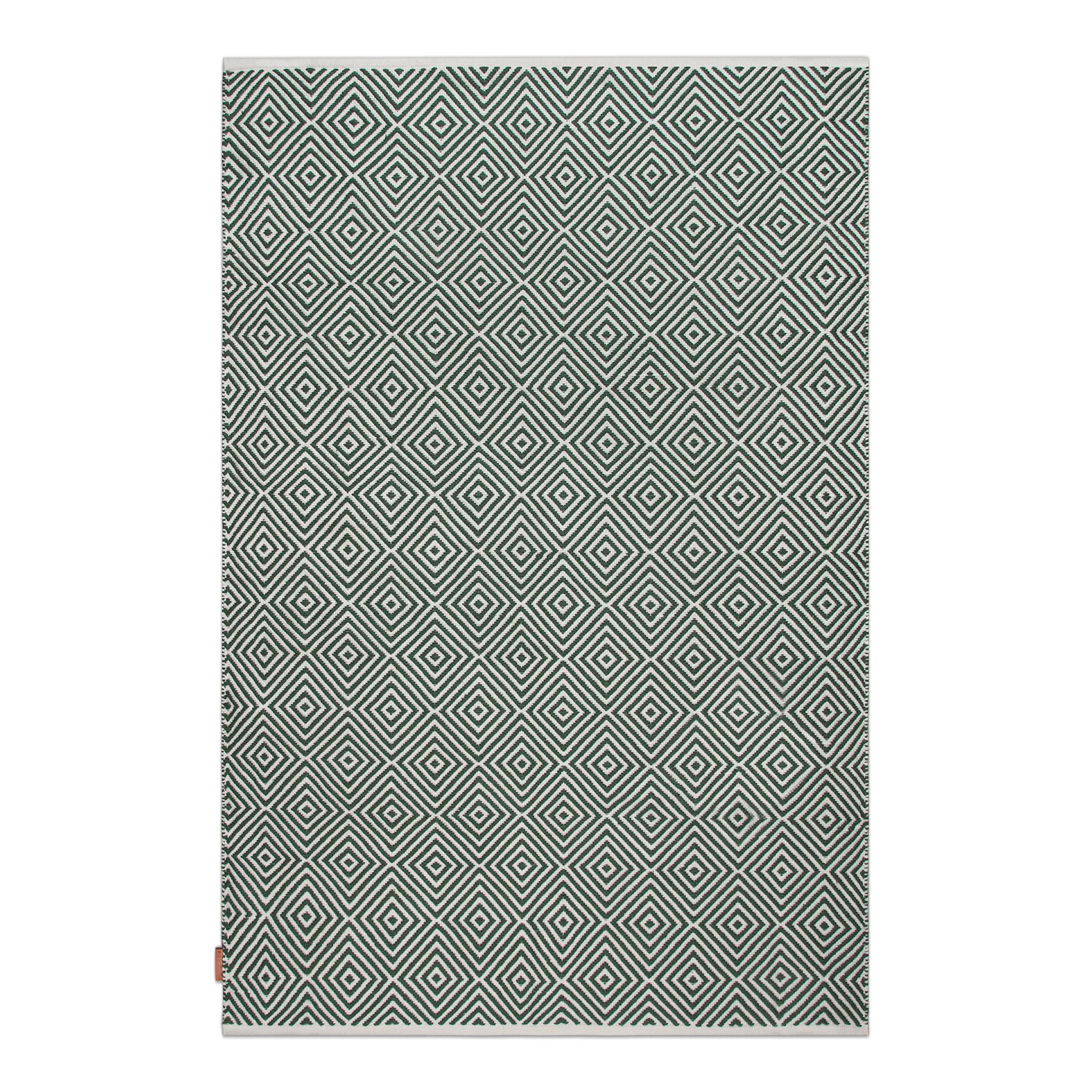 Tapis Diamond 140 x 200cm, Green Formgatan
