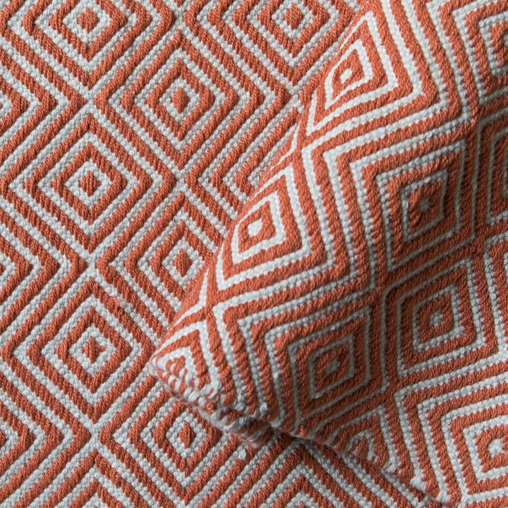 Tapis Diamond 200 x 300cm, Burnt orange Formgatan