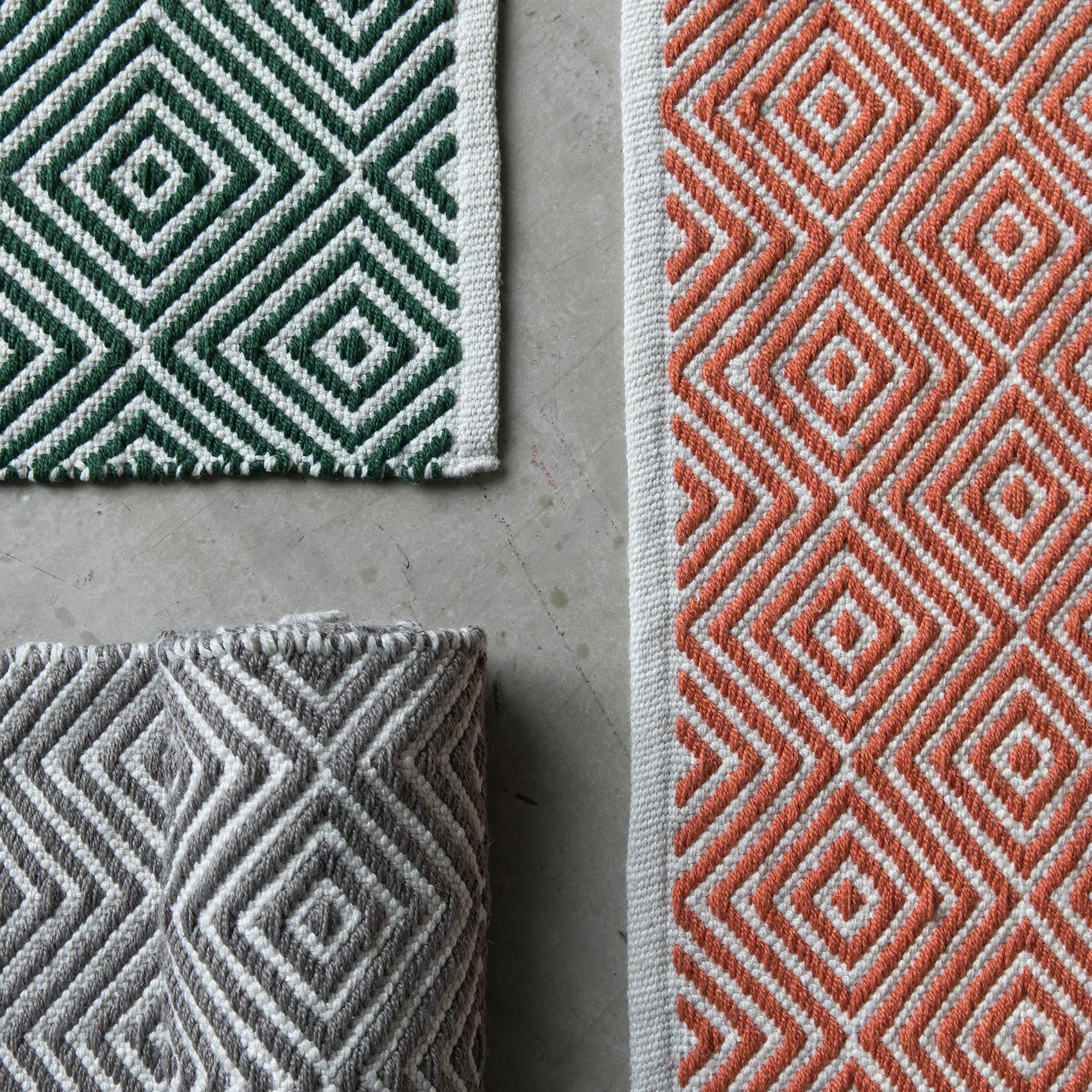 Tapis Diamond 200 x 300cm, Grey Formgatan