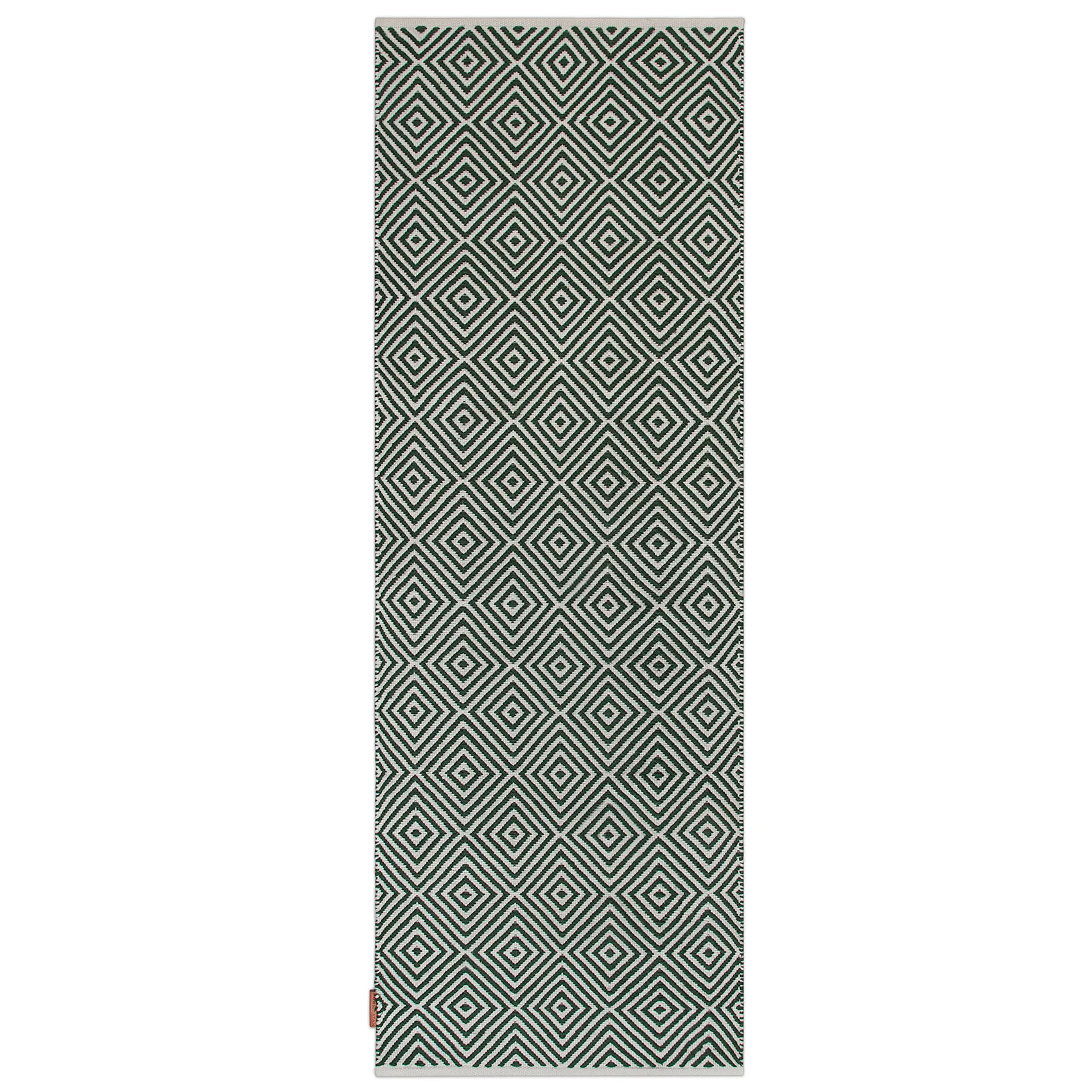 Tapis Diamond 70 x 200cm, Green Formgatan