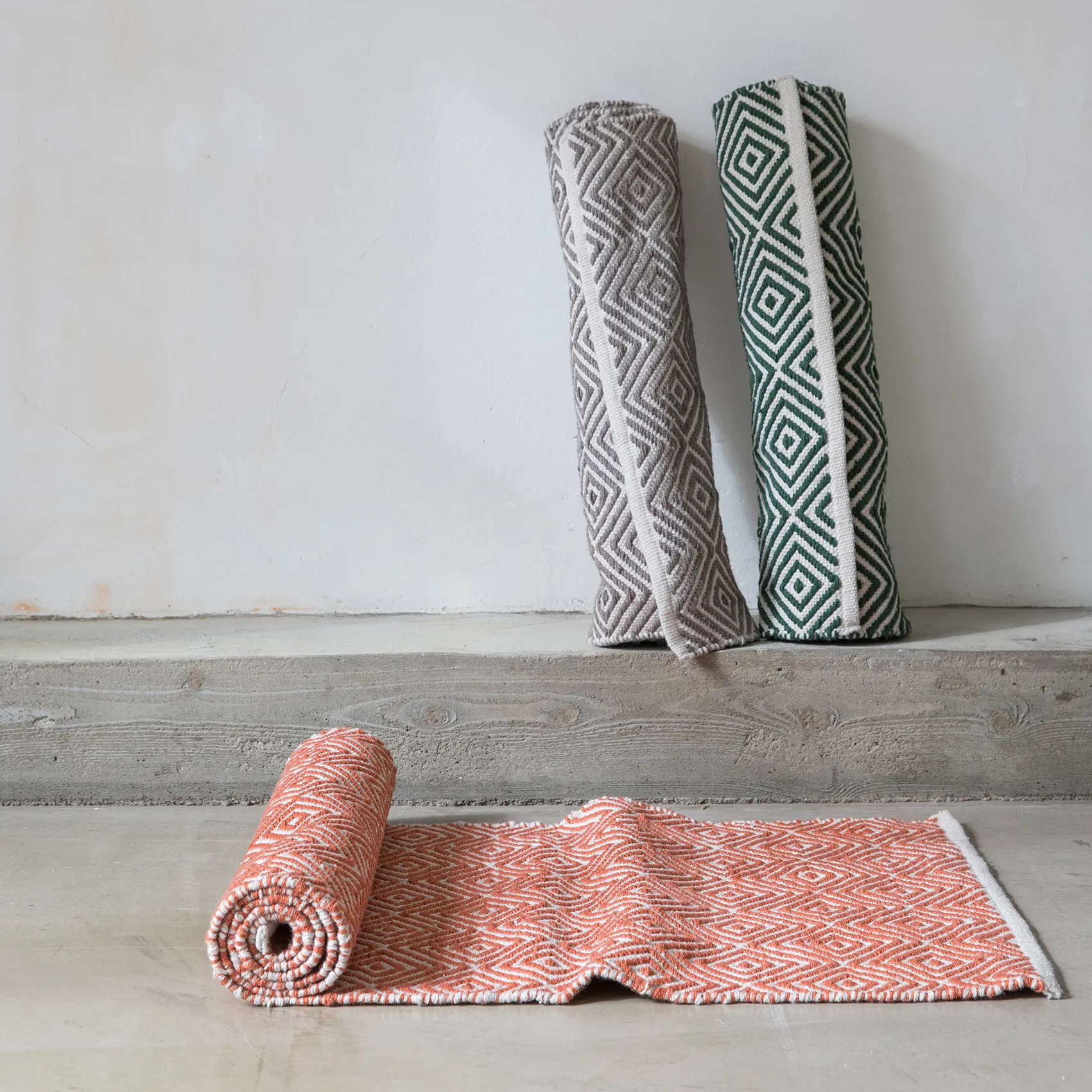 Tapis Diamond 70 x 200cm, Grey Formgatan