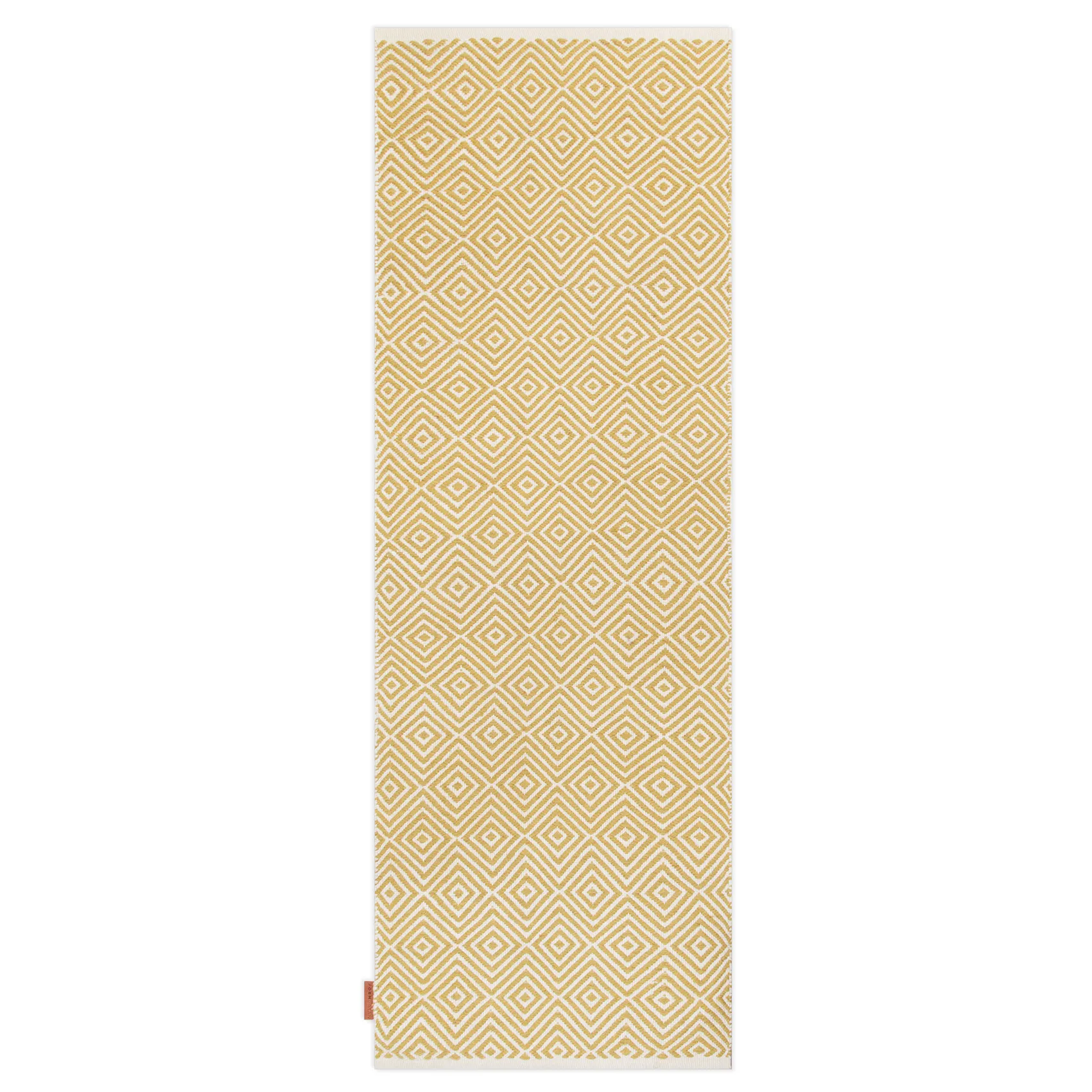 Tapis Diamond 70 x 200cm, Yellow Formgatan