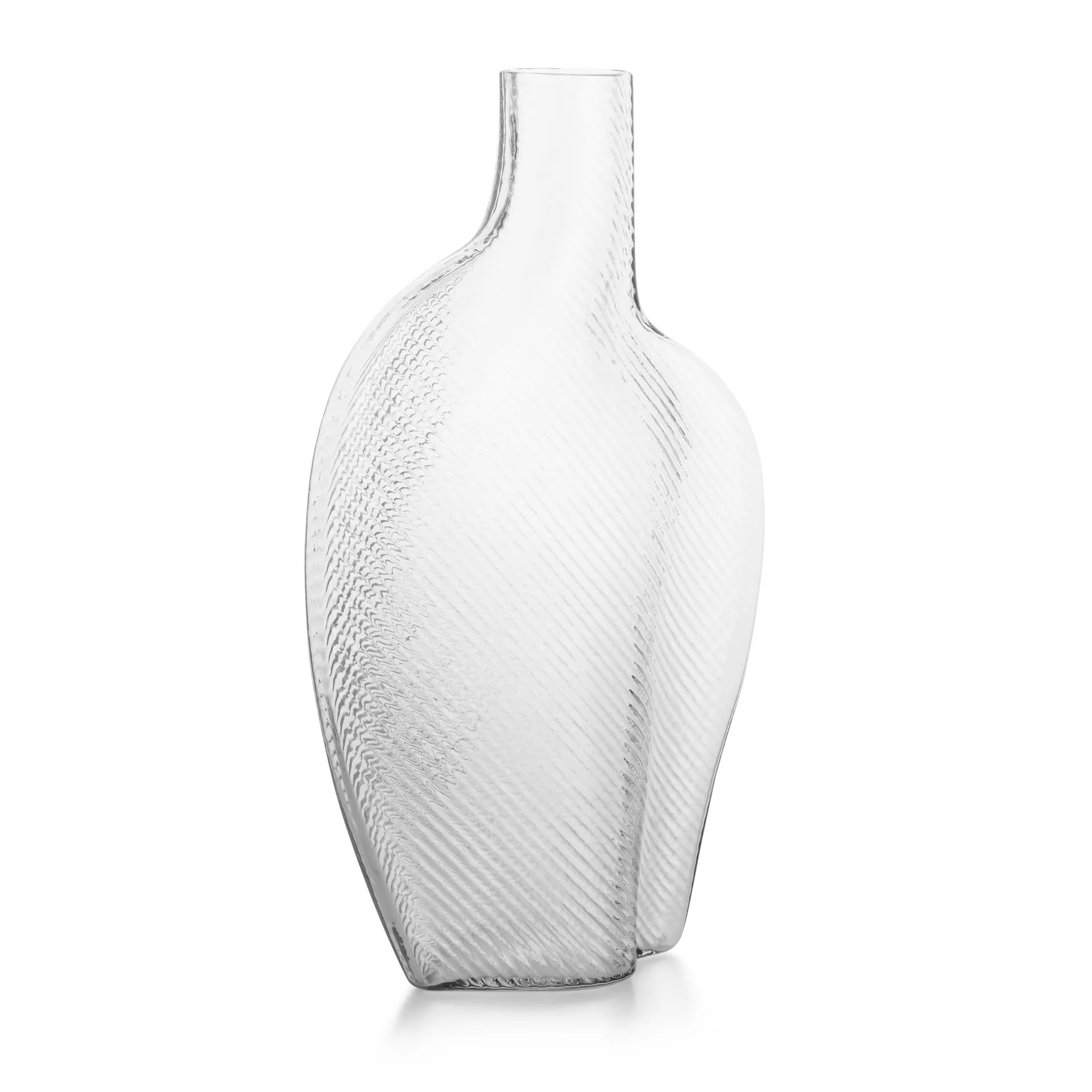 Vase Flow 1, Transparent Formgatan
