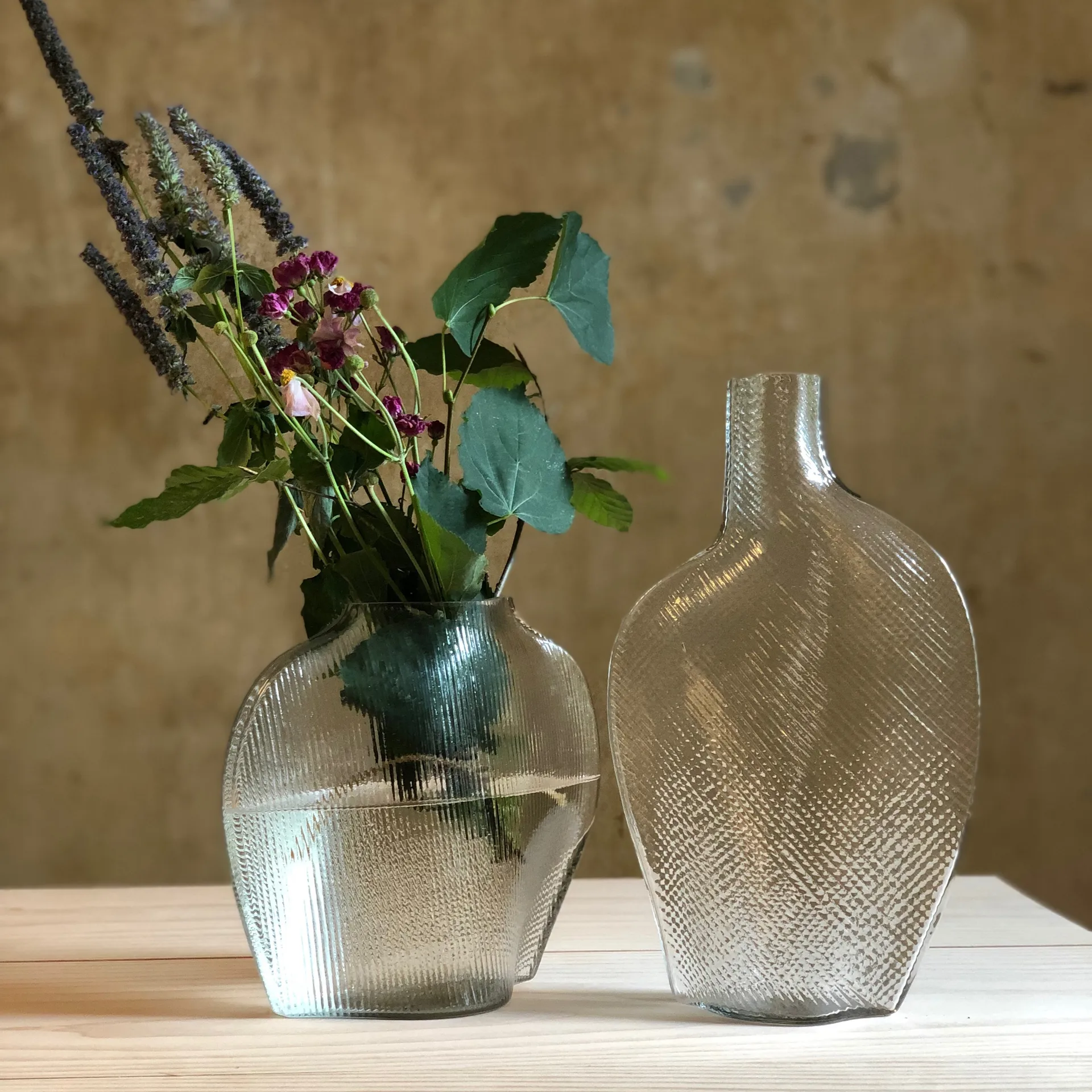 Vase Flow 1, Transparent Formgatan
