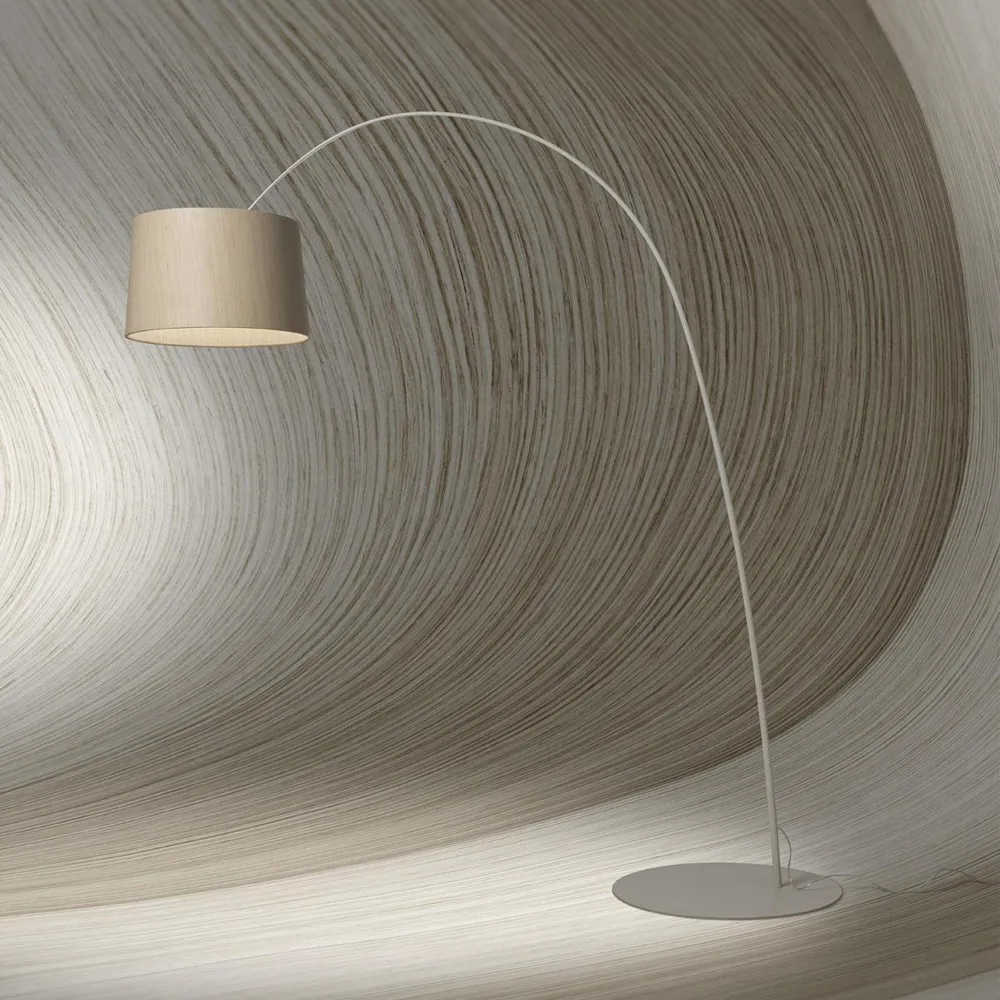 Lampadaire Twiggy Wood, Noir Foscarini