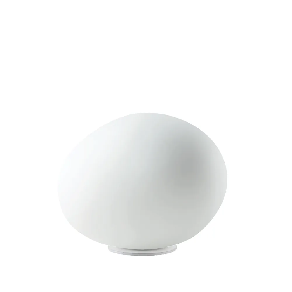 Lampe de table Gregg midi, blanc, LED Foscarini