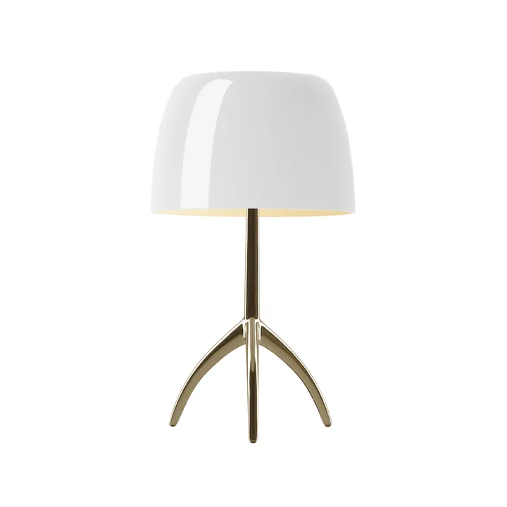 Lampe de table Lumiere Grande Dimbar - blanc, champagne - Foscarini