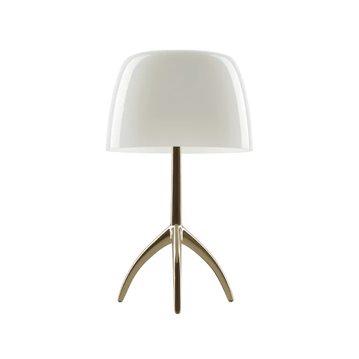 Lampe de table Lumiere Grande Dimbar - blanc chaud, champagne - Foscarini