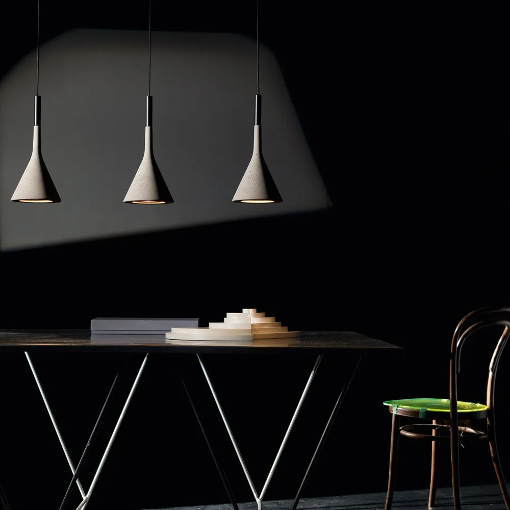Suspension Aplomb, Jaune Foscarini