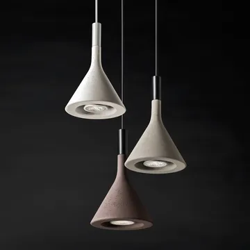 Suspension Aplomb Mini - gris, grigio béton - Foscarini