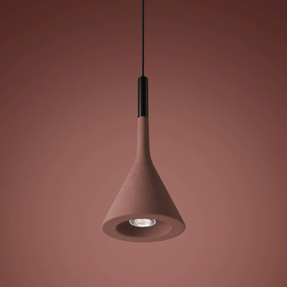 Suspension Aplomb, Rouge Foscarini