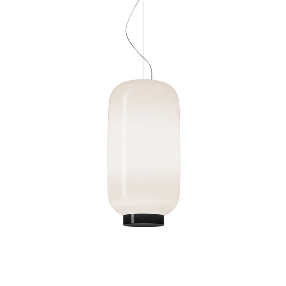 Suspension Chouchin 2 Reverse, blanc/noir Foscarini