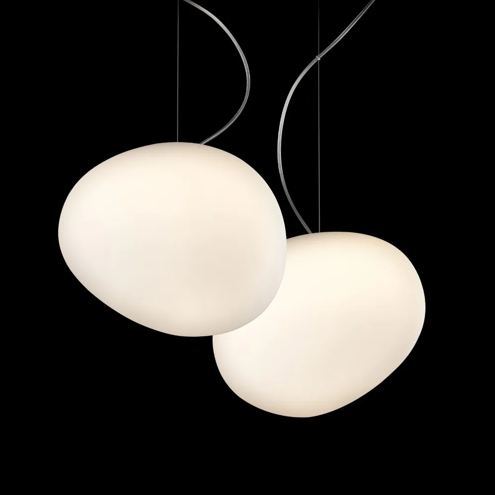 Suspension Gregg media, Blanc Foscarini