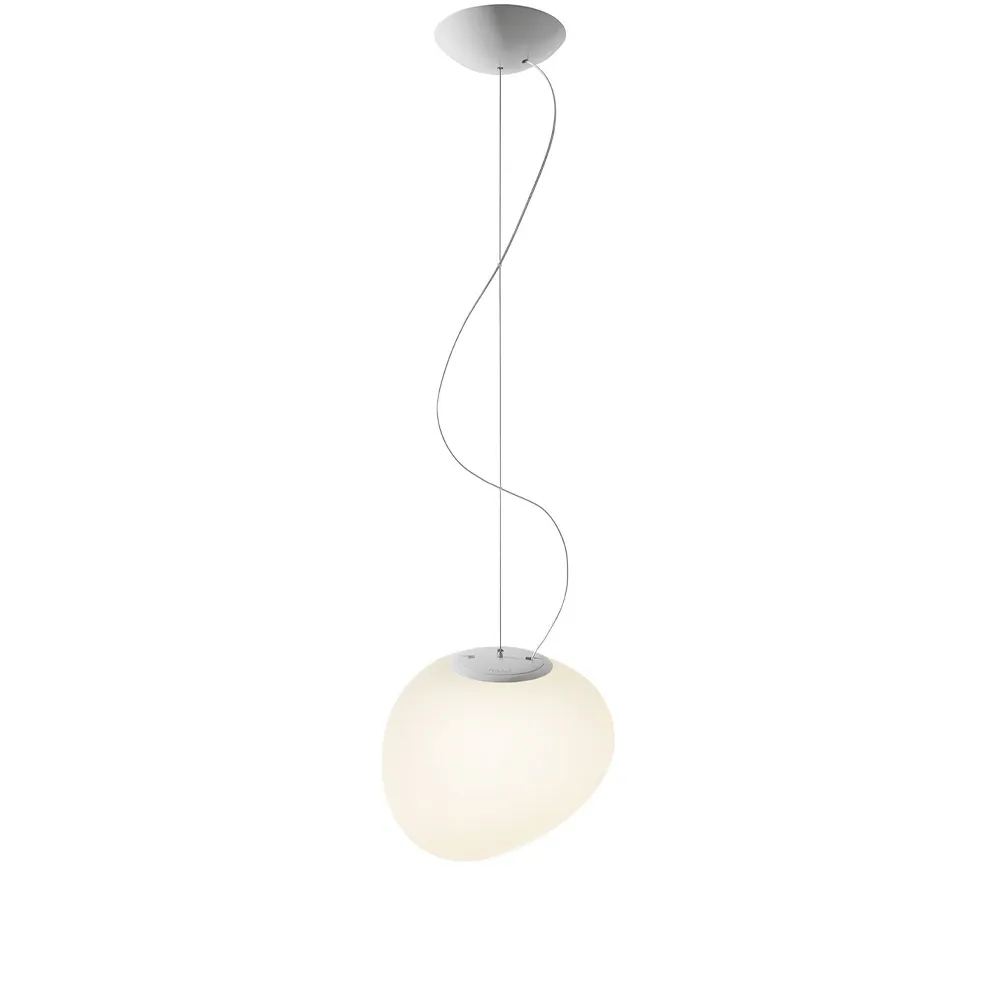 Suspension Gregg midi, Blanc Foscarini