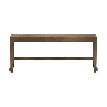 Banc Bench 01 - Bouleau brun foncé, 114,6x37x46 cm - FRAMA