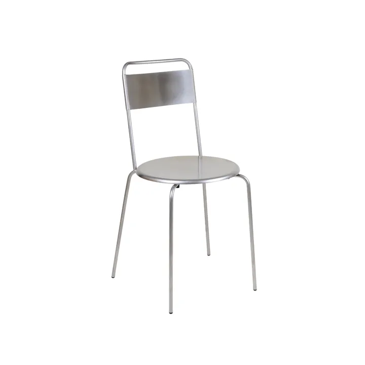 Chaise Petit Rond - Acier inoxydable - FRAMA