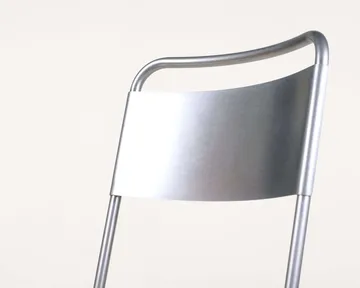 Chaise Petit Rond - Acier inoxydable - FRAMA
