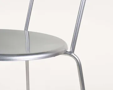 Chaise Petit Rond - Acier inoxydable - FRAMA
