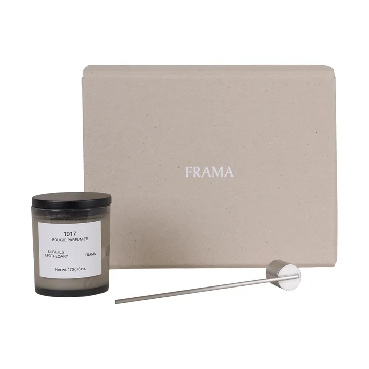 Coffret cadeau bougie parfumée + éteignoir FRAMA - 1917 - FRAMA