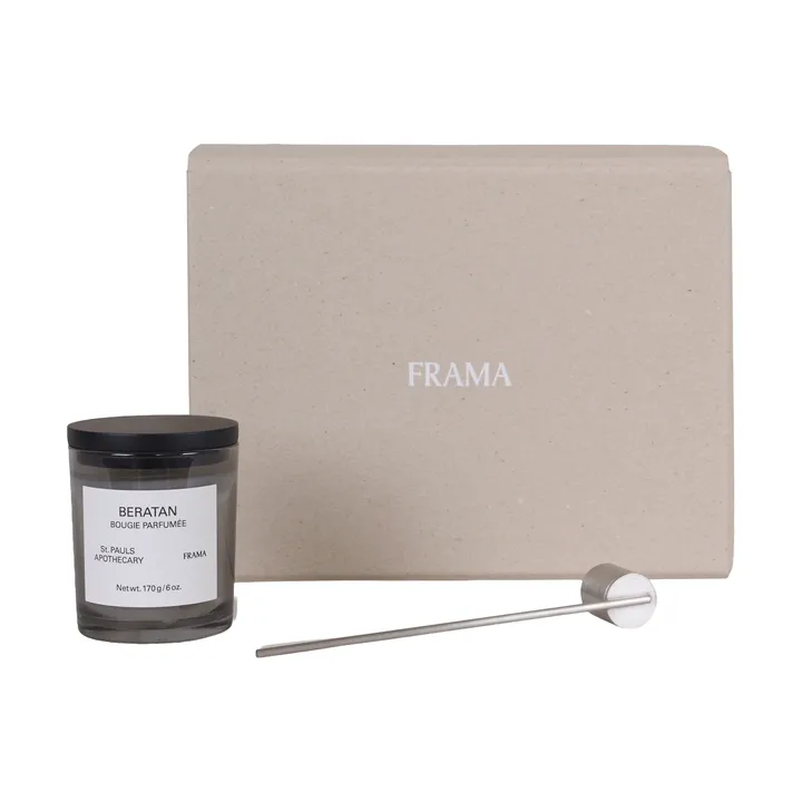 Coffret cadeau bougie parfumée + éteignoir FRAMA - Beratan - FRAMA