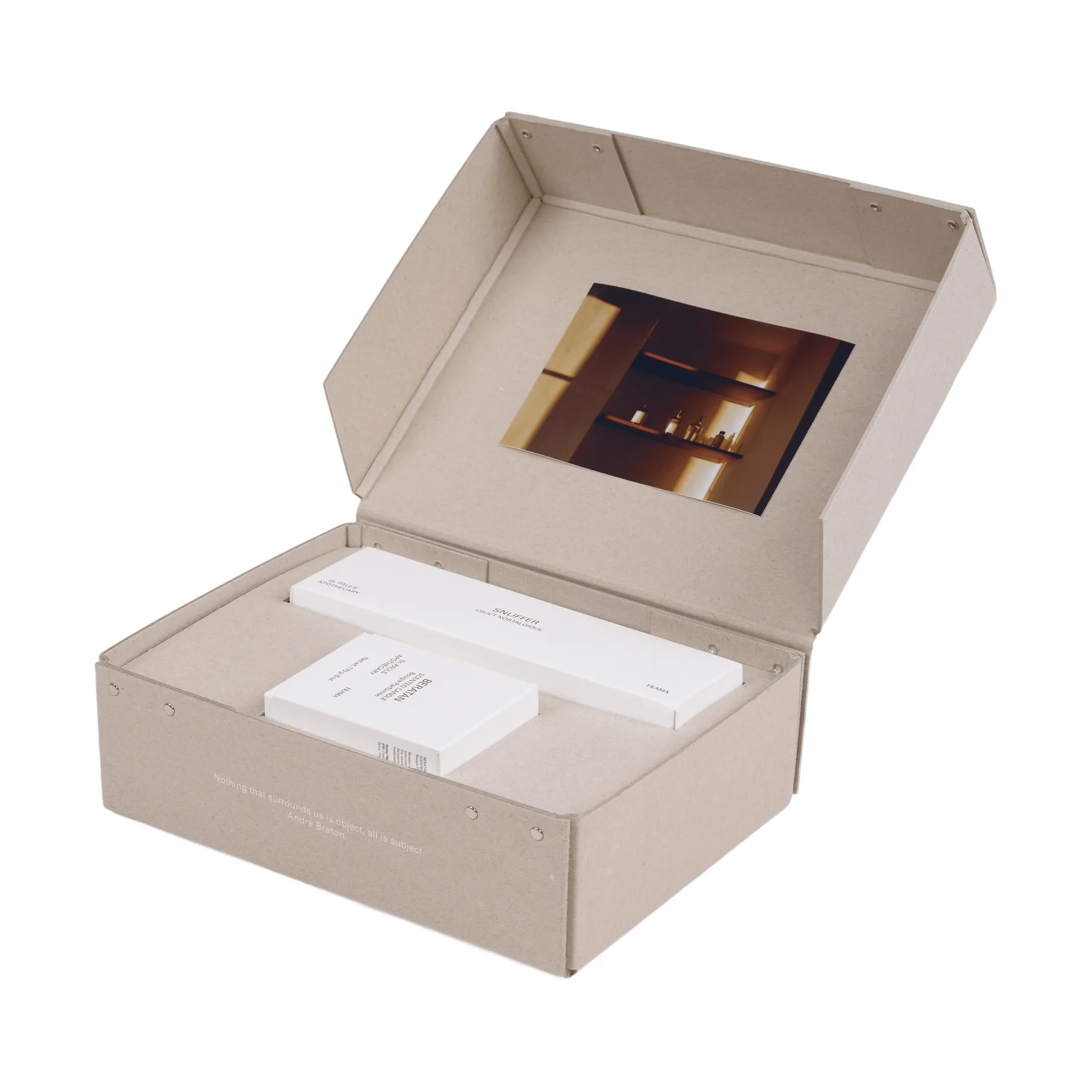 Coffret cadeau bougie parfumée + éteignoir FRAMA, Beratan FRAMA