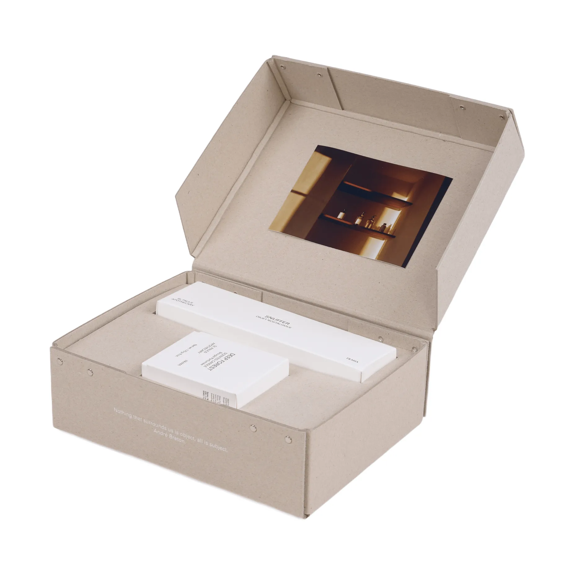 Coffret cadeau bougie parfumée + éteignoir FRAMA, Deep Forest FRAMA