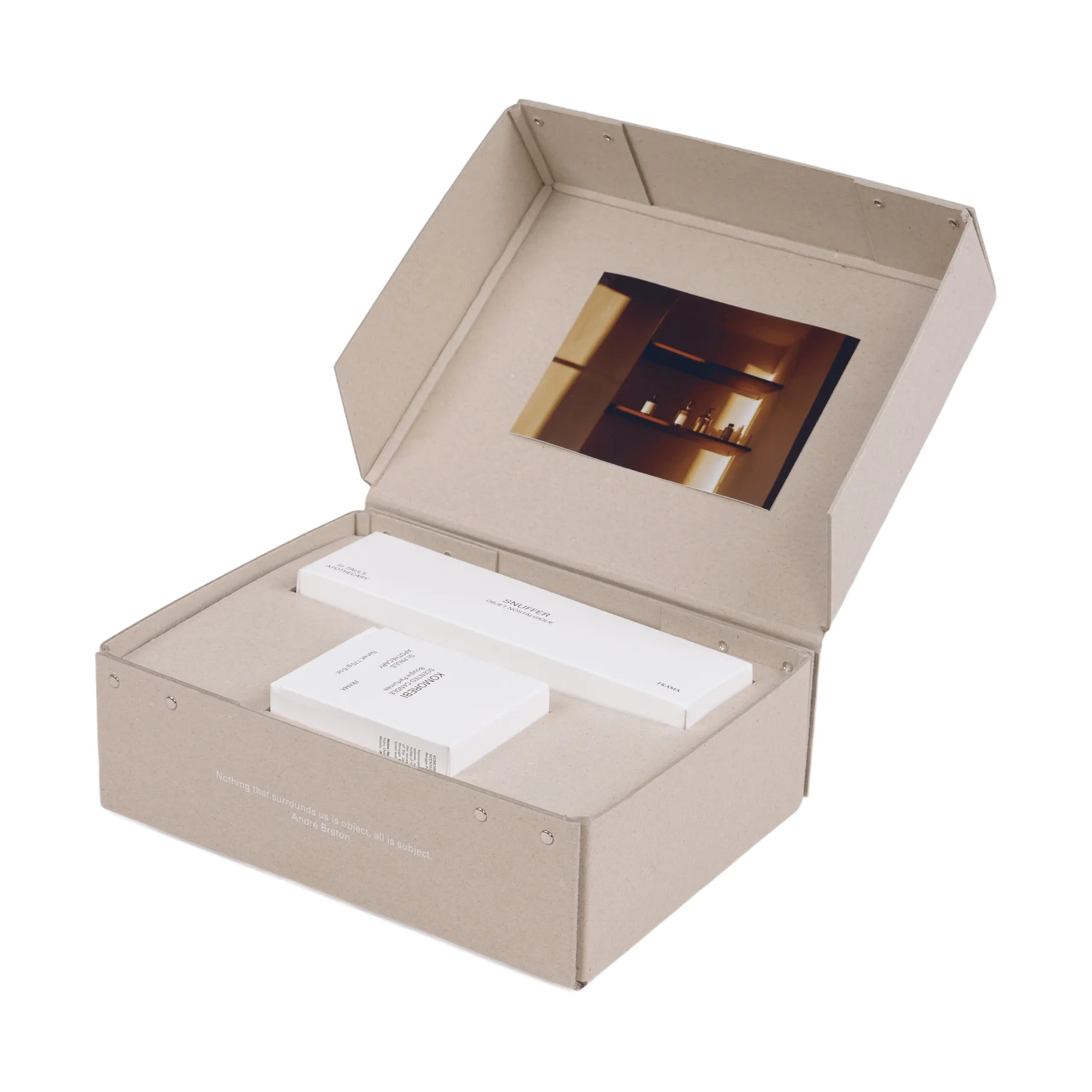 Coffret cadeau bougie parfumée + éteignoir FRAMA, Komorebi FRAMA