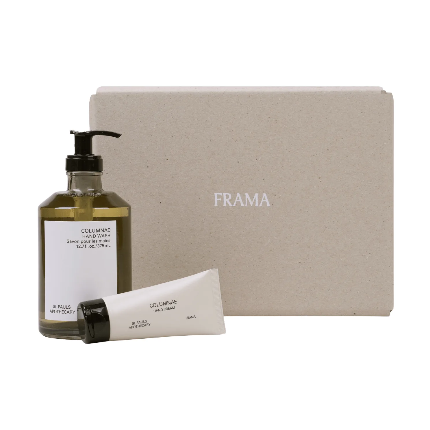 Coffret cadeau savon pour les mains + crème pour les mains FRAMA, Columnae FRAMA