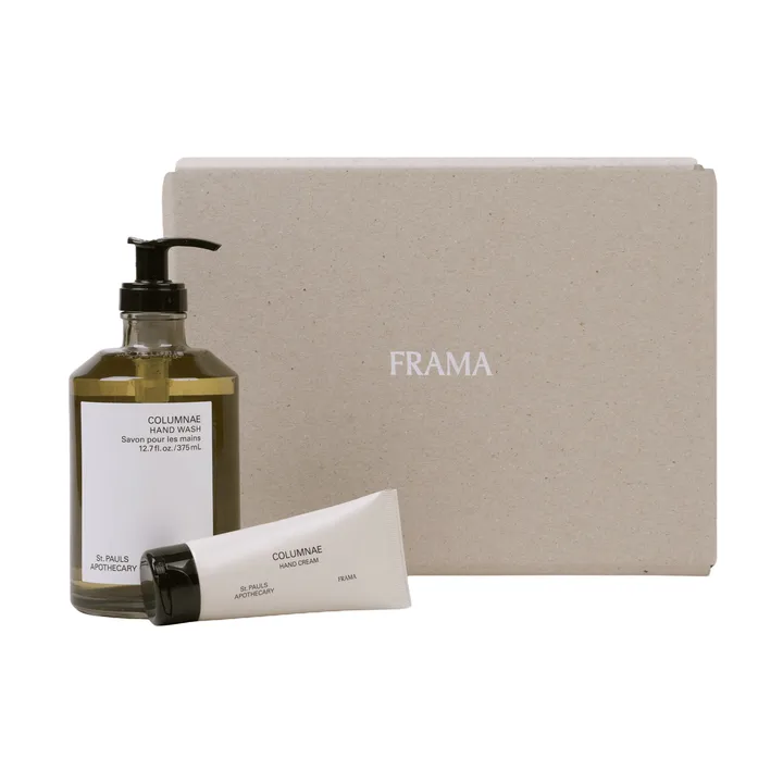 Coffret cadeau savon pour les mains + crème pour les mains FRAMA - Columnae - FRAMA
