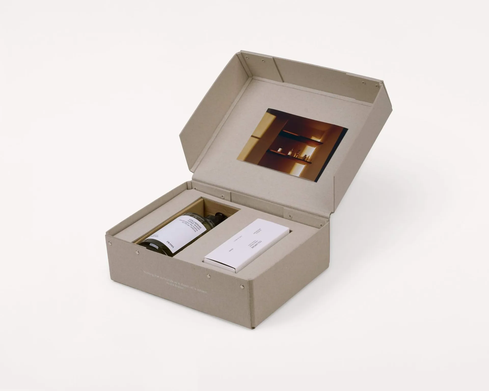 Coffret cadeau savon pour les mains + crème pour les mains FRAMA, Columnae FRAMA