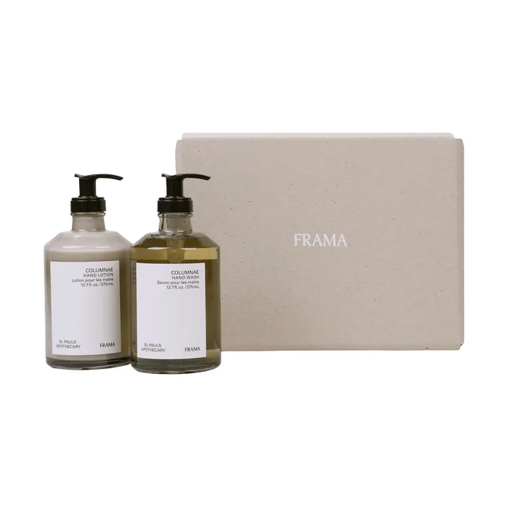 Coffret cadeau savon pour les mains + lotion pour les mains FRAMA - Columnae - FRAMA