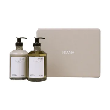 Coffret cadeau savon pour les mains + lotion pour les mains FRAMA - Escalier - FRAMA