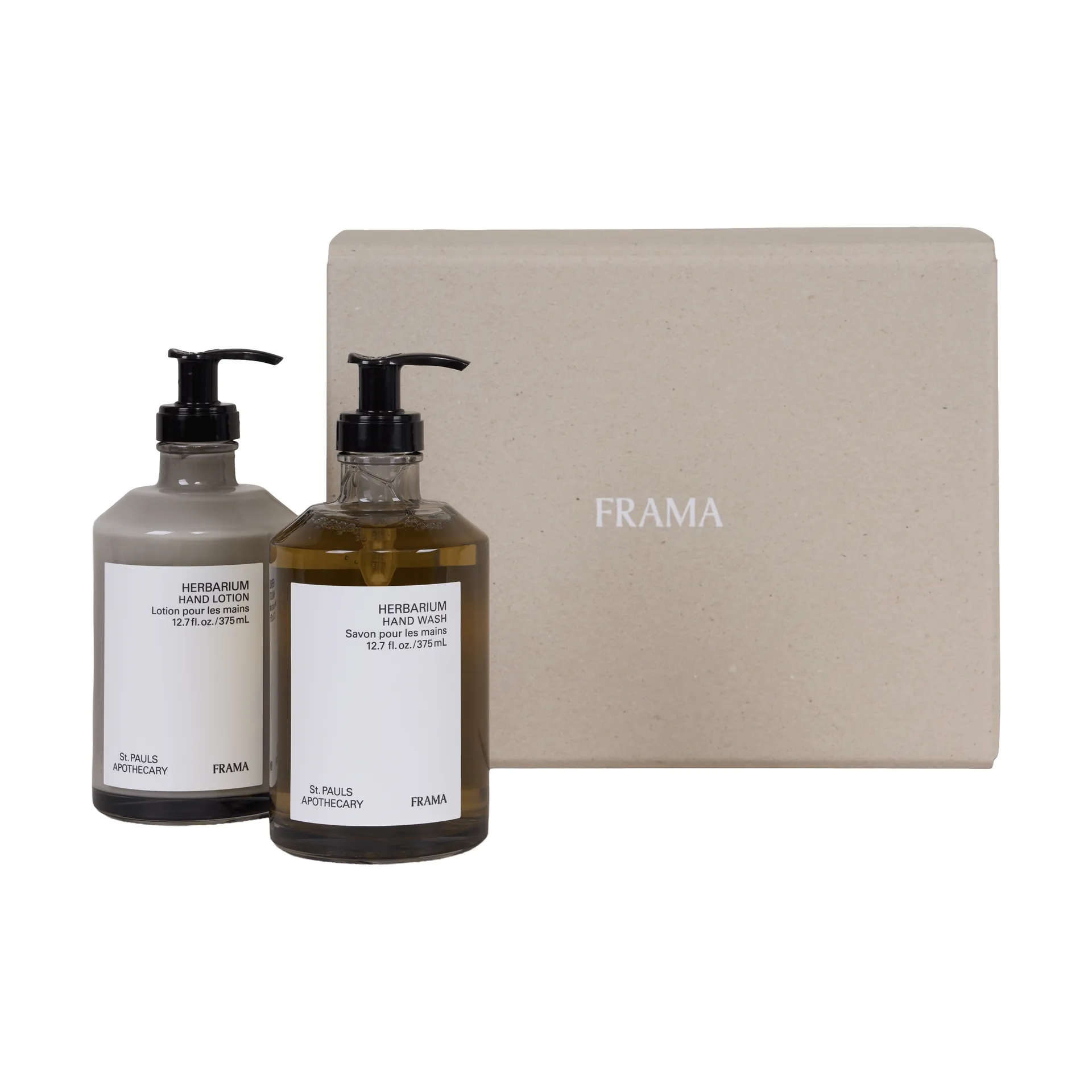 Coffret cadeau savon pour les mains + lotion pour les mains FRAMA, Herbarium FRAMA