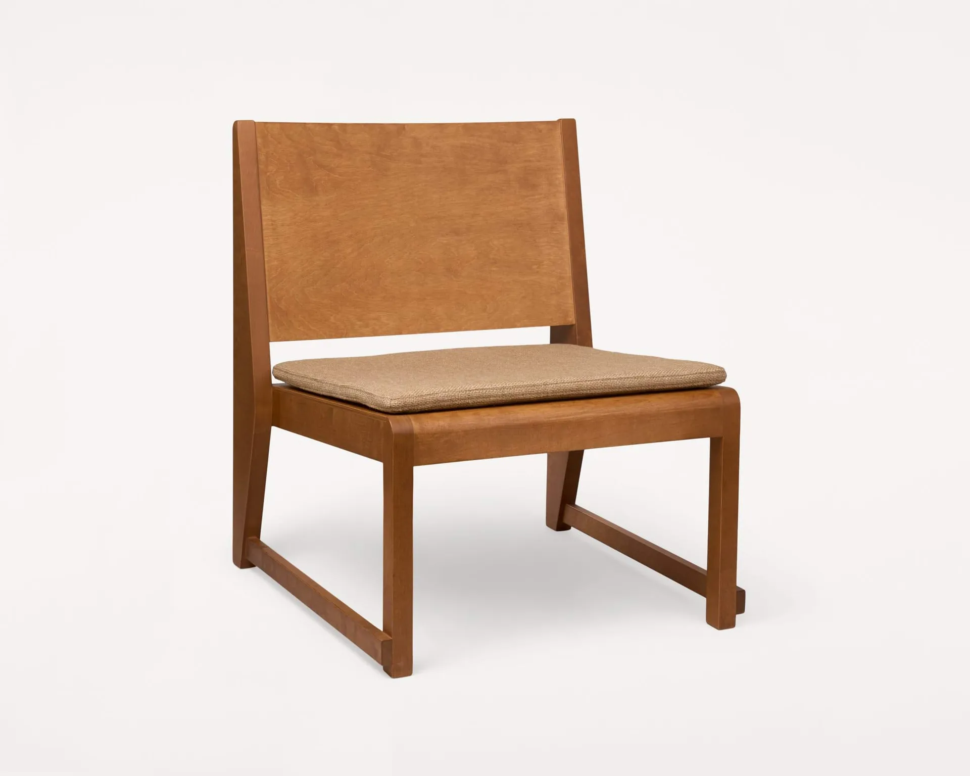 Coussin pour fauteuil lounge Easy Chair 01, Camel, 54x52x3 cm FRAMA