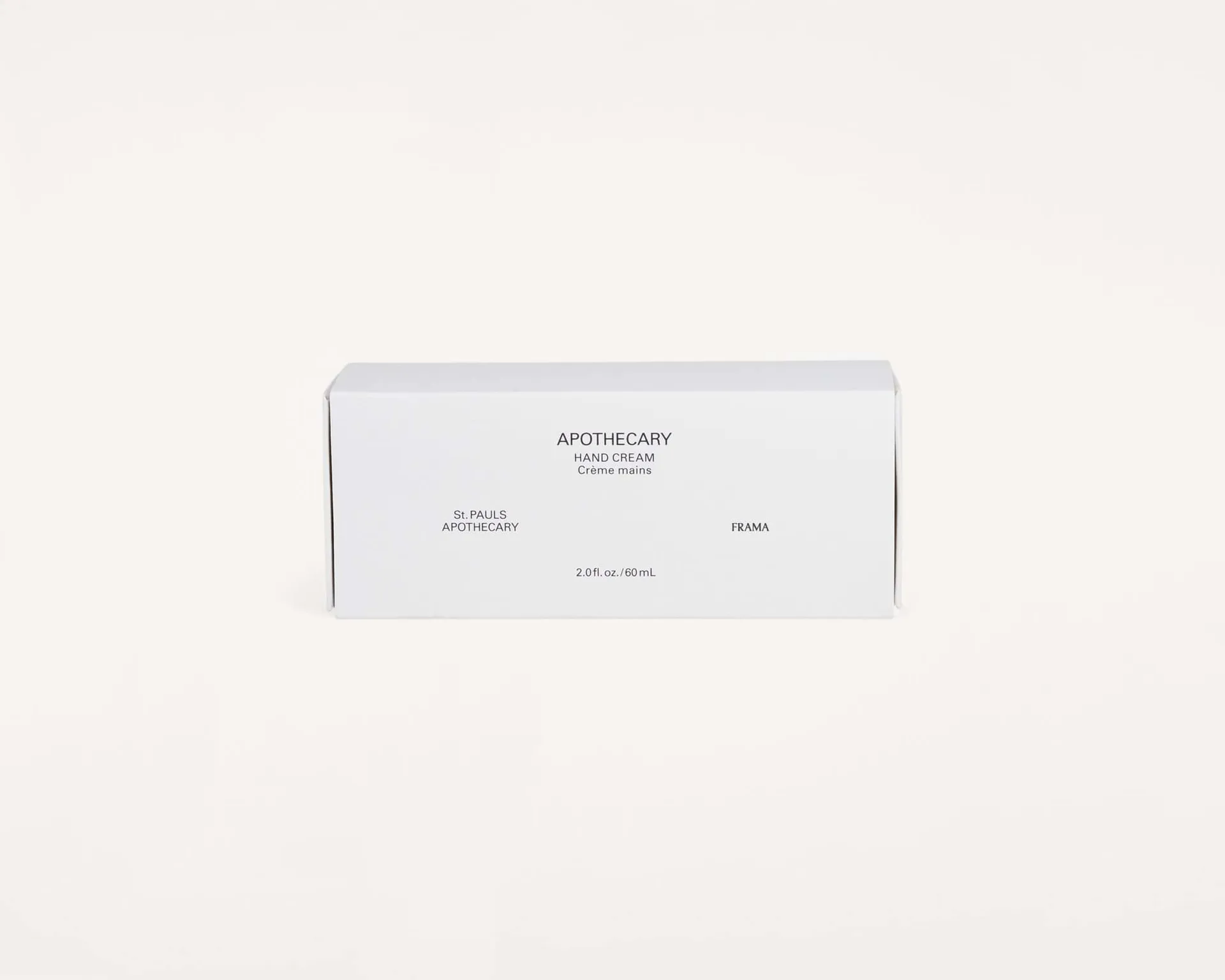 Crème pour les mains FRAMA 60 ml, Apothecary FRAMA