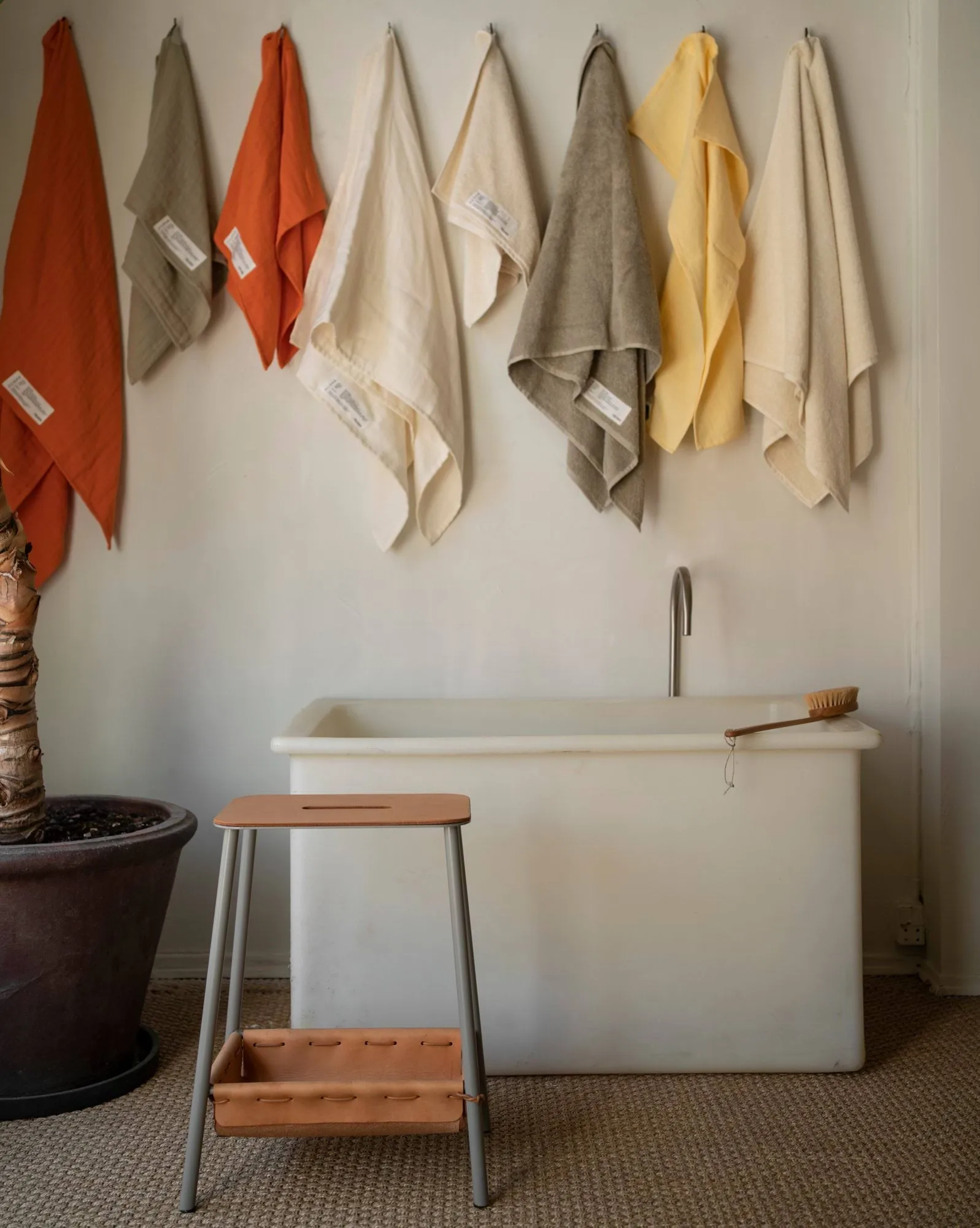 Drap de bain Heavy Towel 150x100 cm, Burnt orange (orange) FRAMA