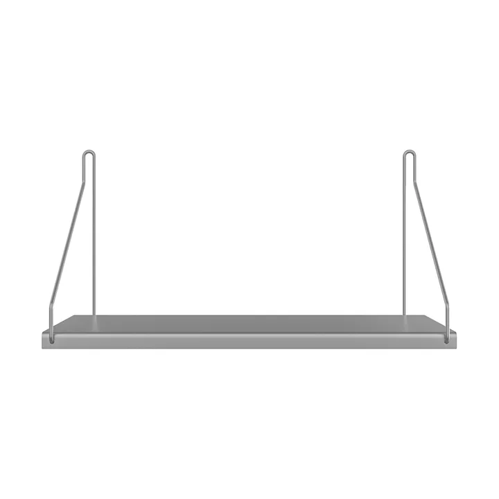 Étagère murale Single Shelf - Acier inoxydable, 40x20 cm - FRAMA