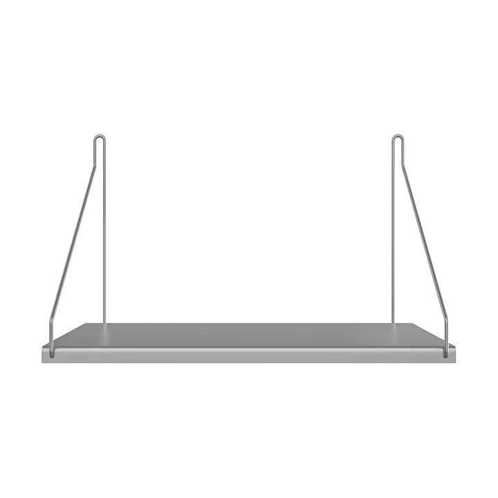 Étagère murale Single Shelf - Acier inoxydable, 40x27 cm - FRAMA