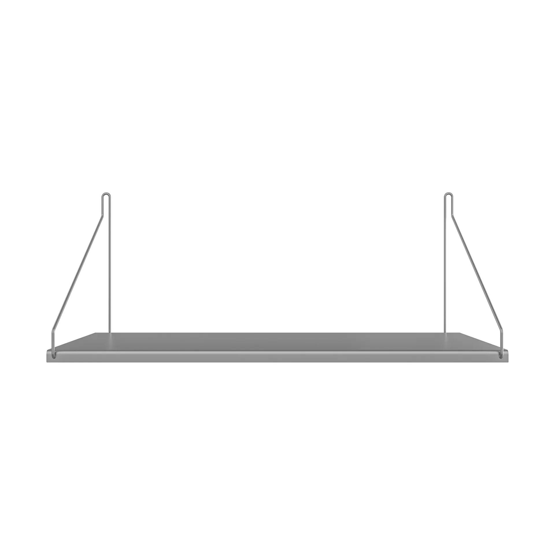 Étagère murale Single Shelf, Acier inoxydable, 60x27 cm FRAMA