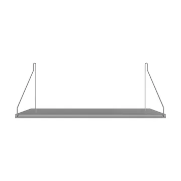 Étagère murale Single Shelf - Acier inoxydable, 60x27 cm - FRAMA