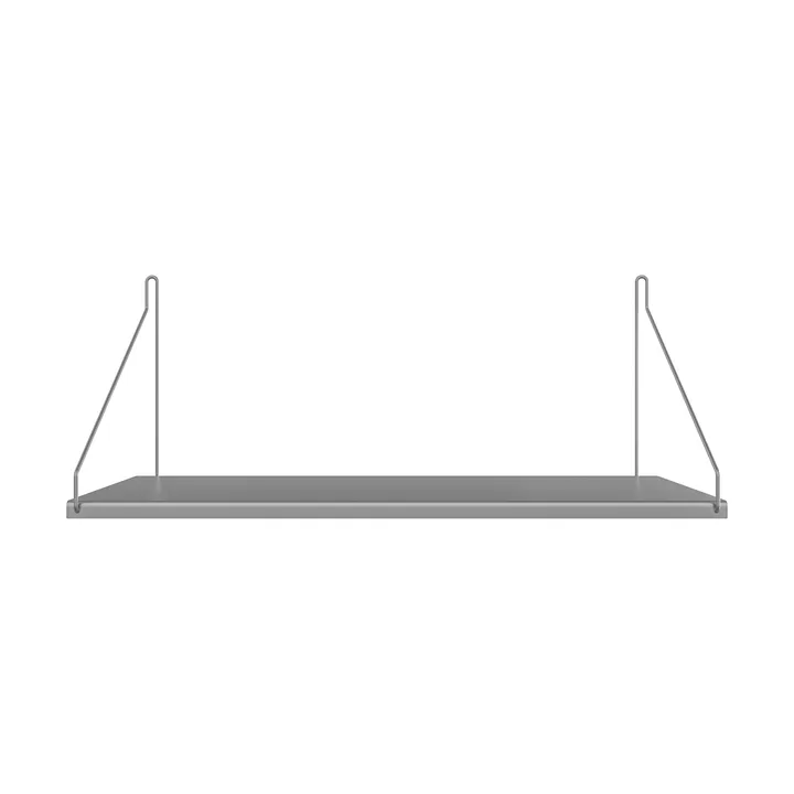 Étagère murale Single Shelf - Acier inoxydable, 60x27 cm - FRAMA