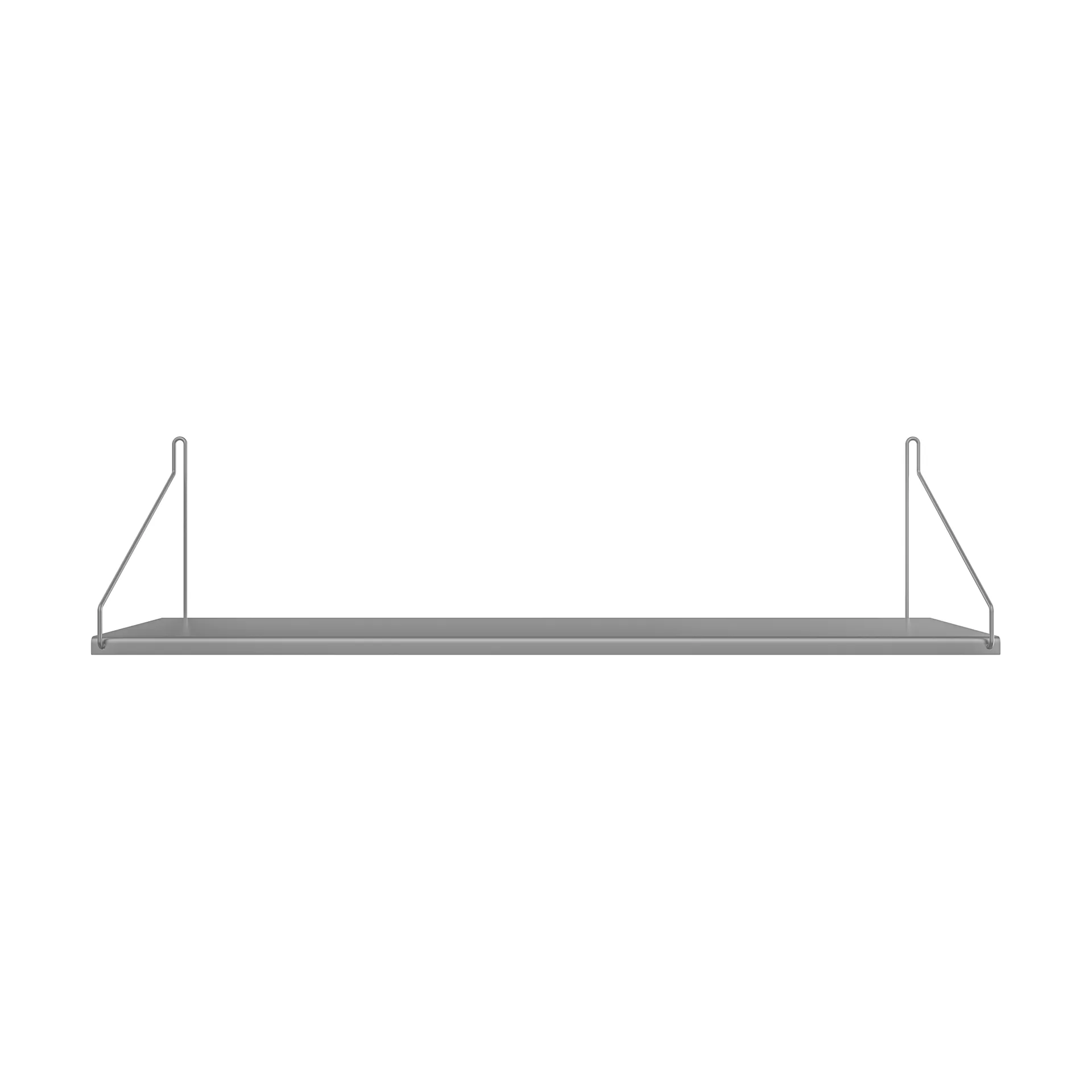 Étagère murale Single Shelf, Acier inoxydable, 80x20 cm FRAMA