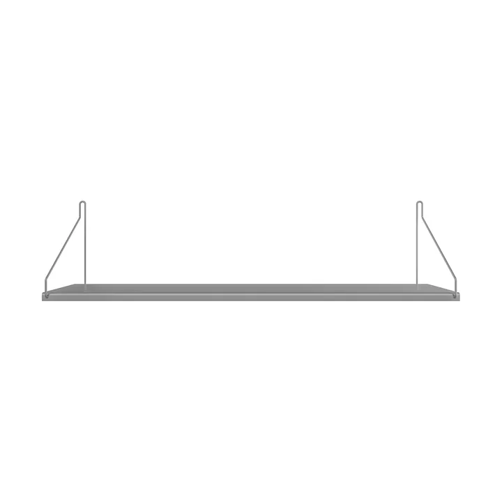 Étagère murale Single Shelf - Acier inoxydable, 80x20 cm - FRAMA