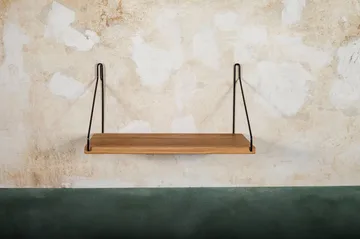 Étagère murale Single Shelf - Chêne-noir, 40x20 cm - FRAMA