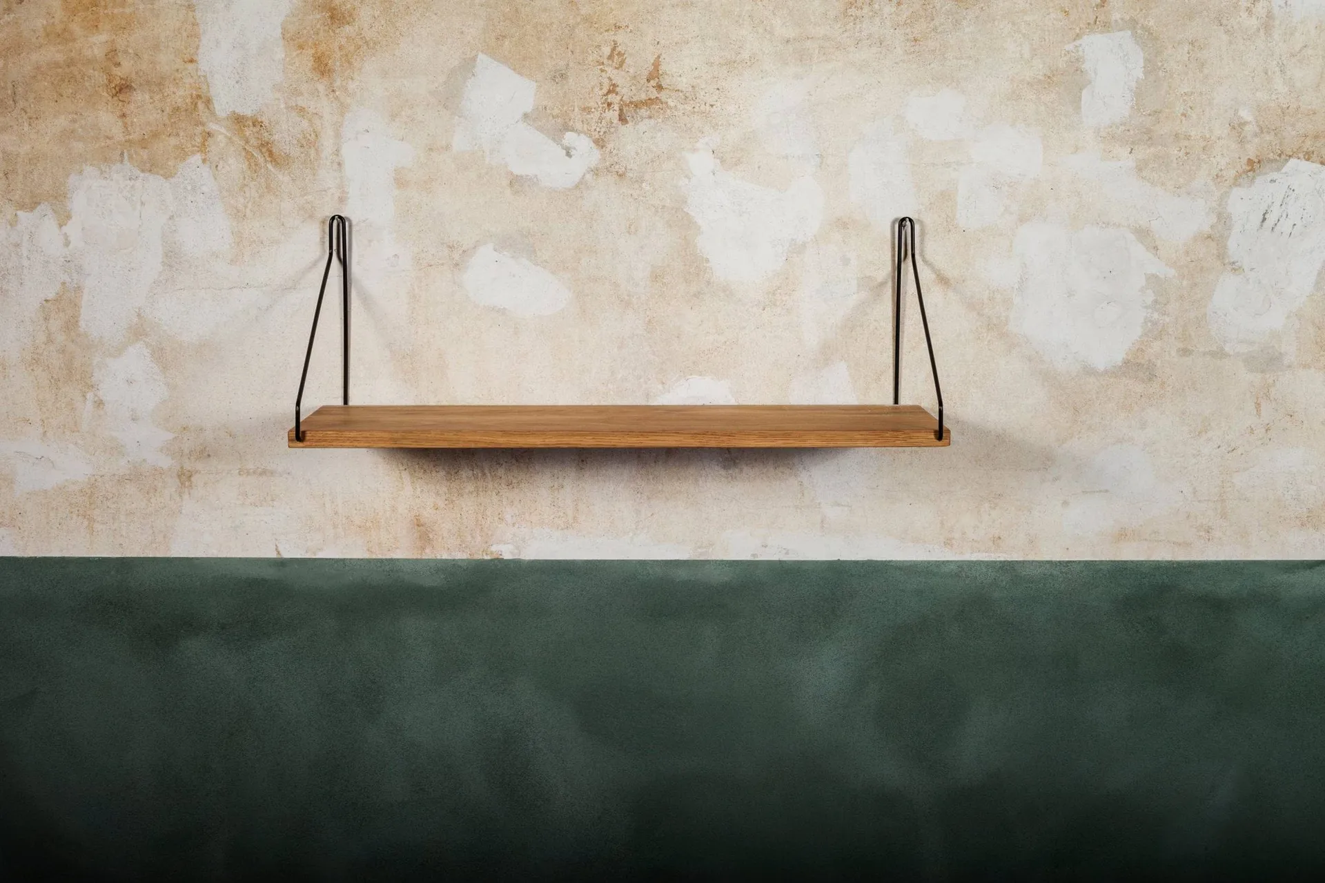 Étagère murale Single Shelf, Chêne-noir, 60x20 cm FRAMA